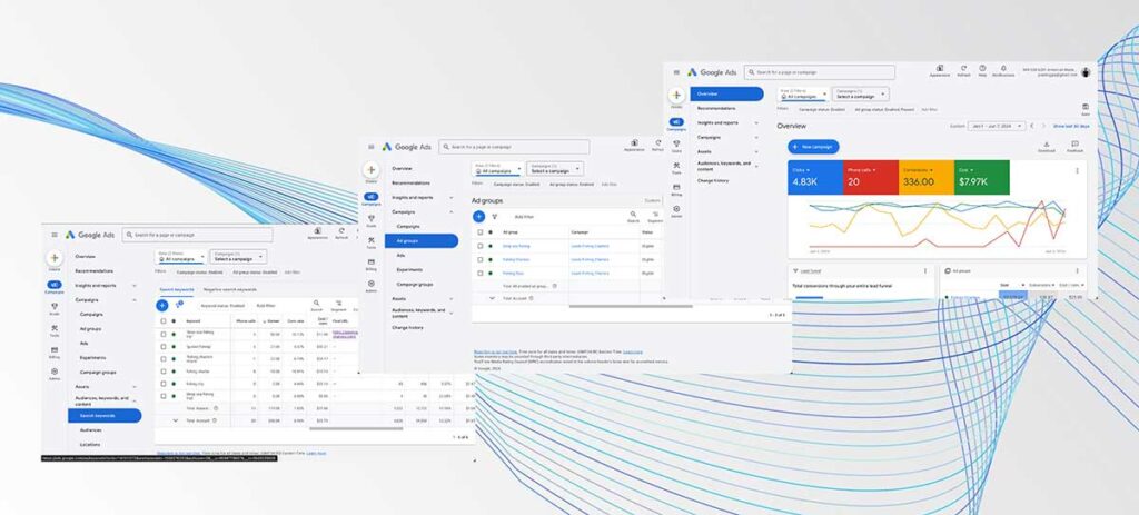 JCE Marketing Firm - Paid media strategy for American Made Charters, a charter company